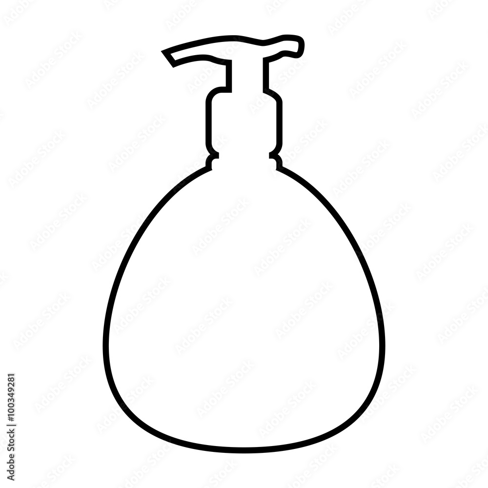 Soap line icon Soap line icon