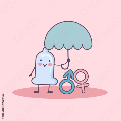Safe Sex Concept