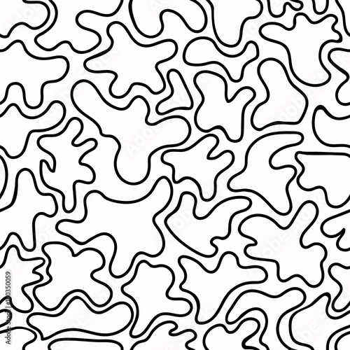 vector seamless white black pattern