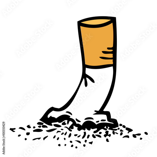 No tobacco illustration