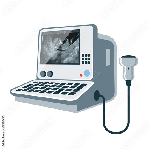 Medical ultrasonic diagnostic machine