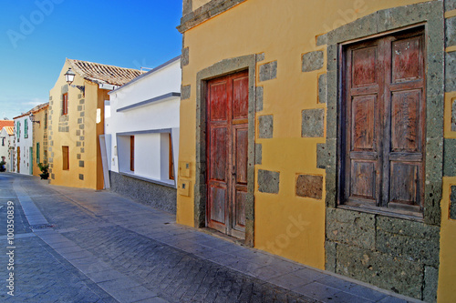 Häuser in Agüimes auf Gran Canaria photo