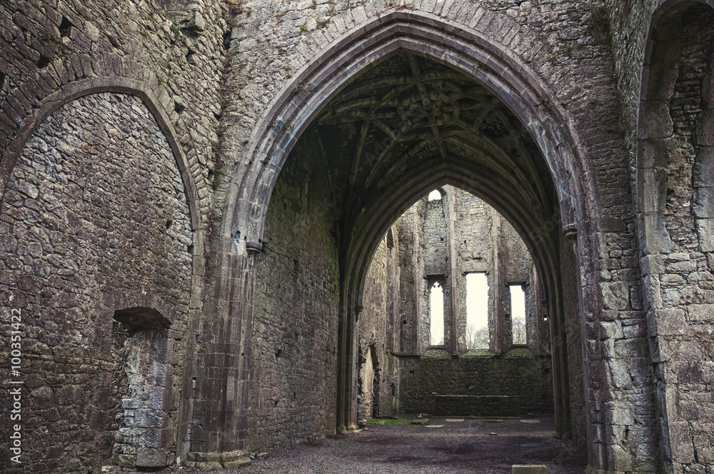Hore Abbey in Cashel, Ireland