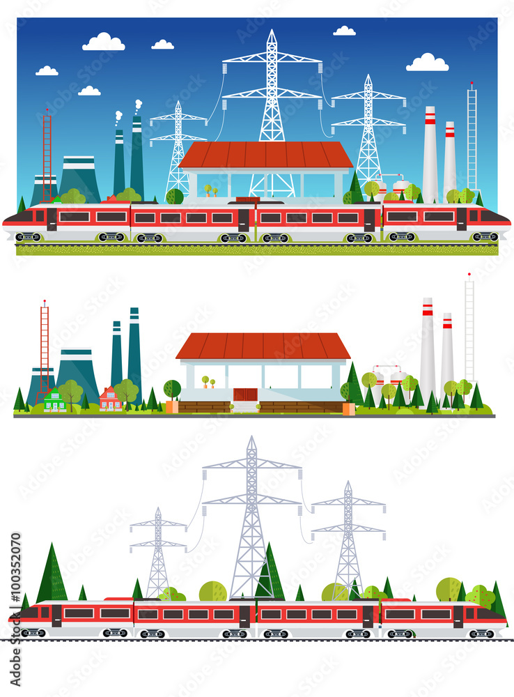 train station and more transport