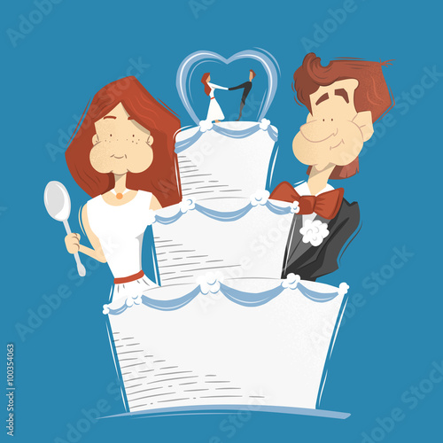 Big wedding cake