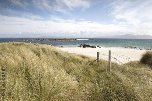Traigh Ban  White Strand of the Monks  Beach  Iona  Scotland  UK