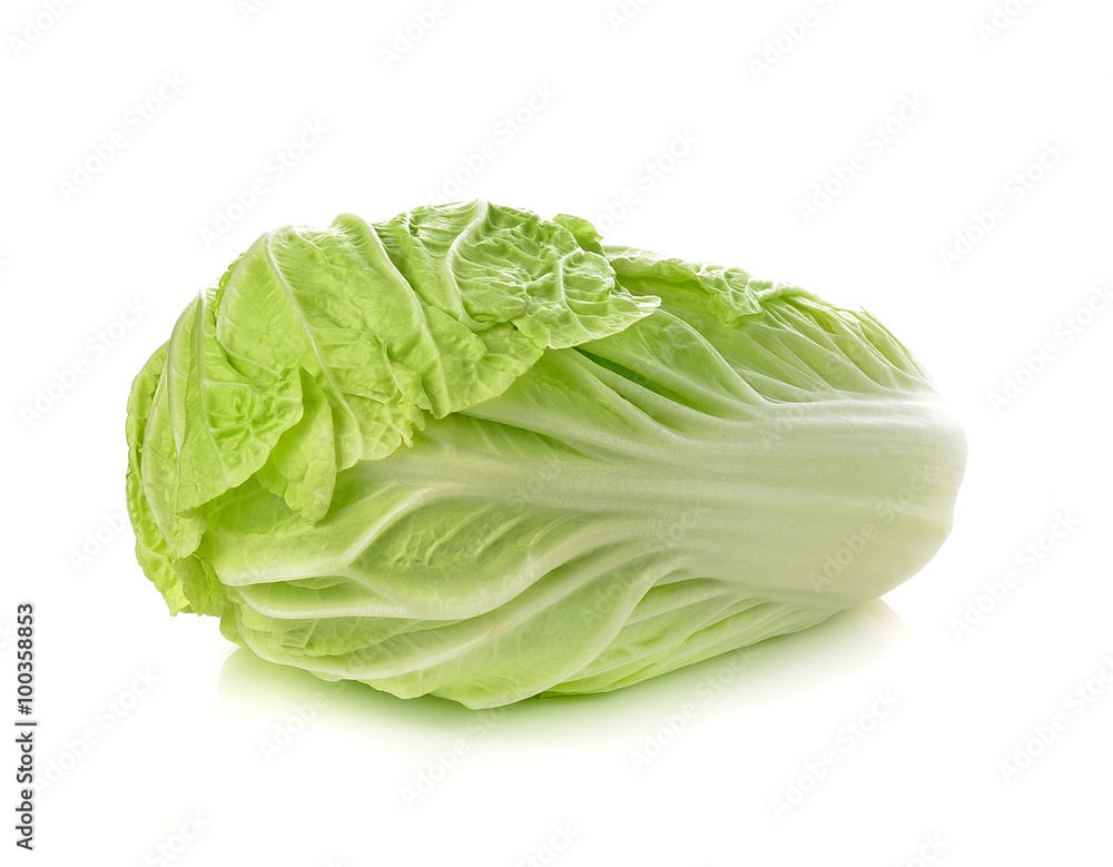 Chinese Cabbage isolated on white background. Chinese Cabbage isolated on white background.