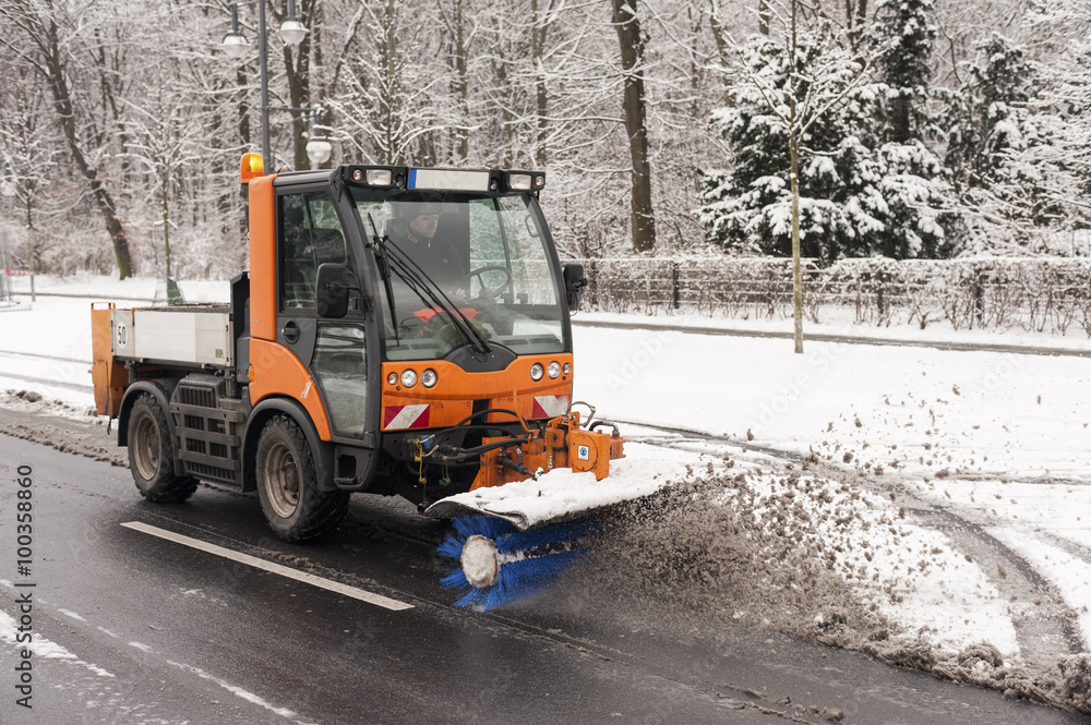 Obraz premium Winterdienst