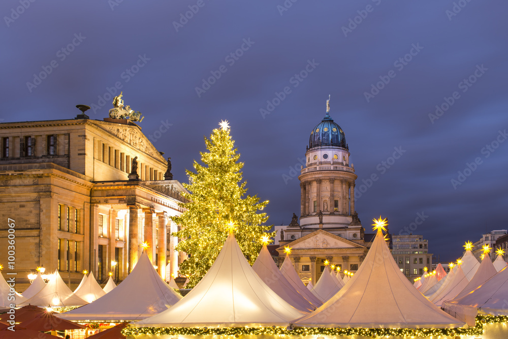 Fototapeta premium Berliner Weihnachtsmarkt