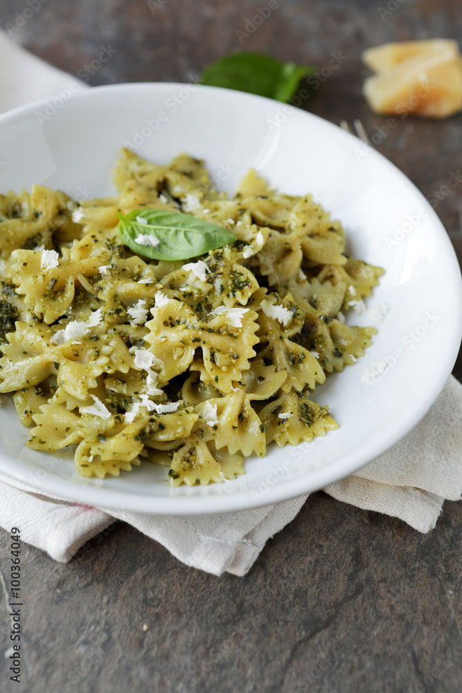 pasta in white bowl pasta in white bowl