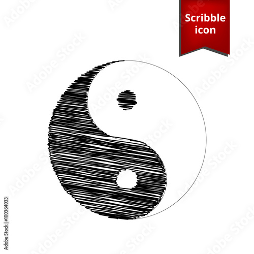 Ying yang symbol of harmony