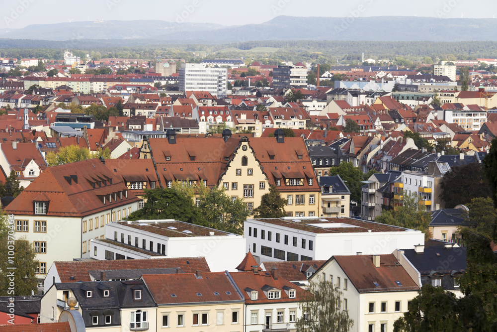 Obraz premium View over Bamberg, Germany