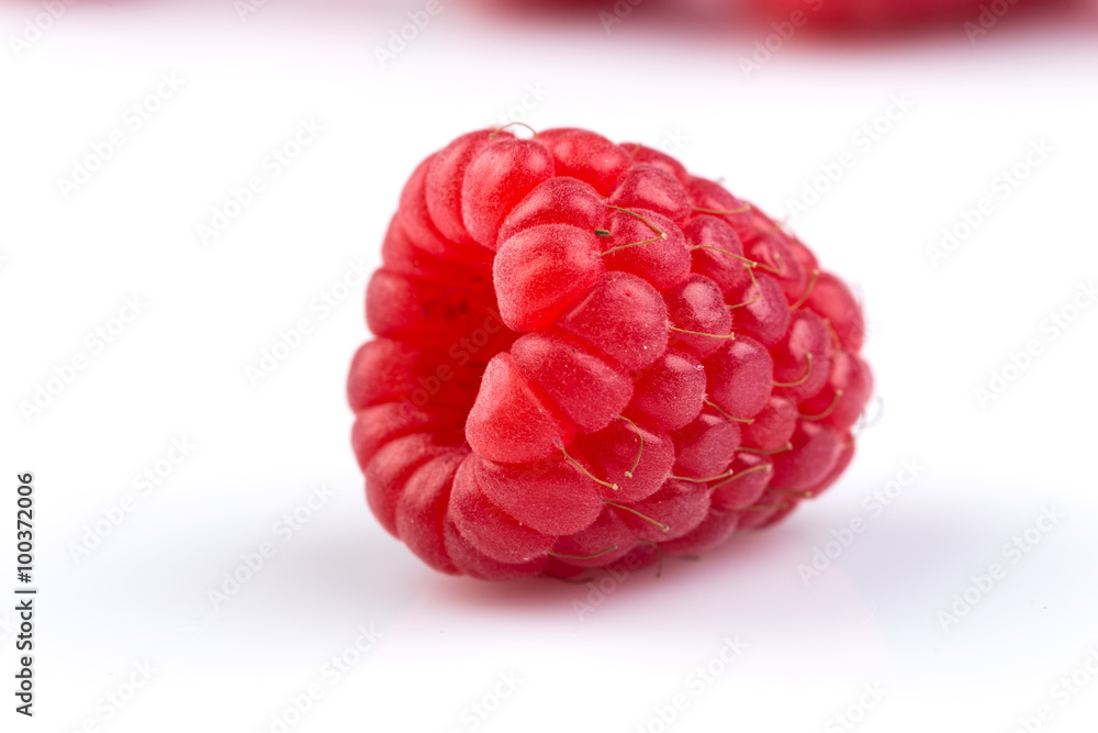 raspberry isolated on white background raspberry isolated on white background