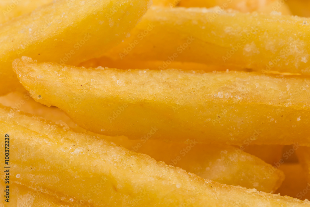 Fried potatoes closeup Fried potatoes closeup