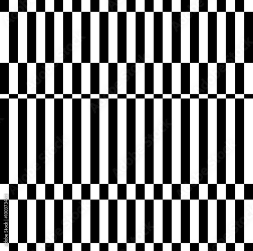Checkered, irregular pattern. Abstract, monochrome vector textur
