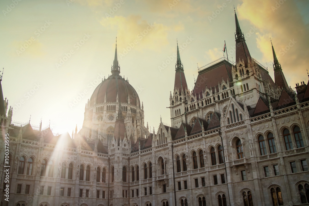 Obraz premium House of Parliament in Budapest. 