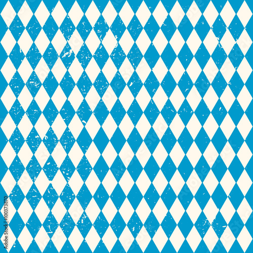 Oktoberfest seamless pattern with rhombus