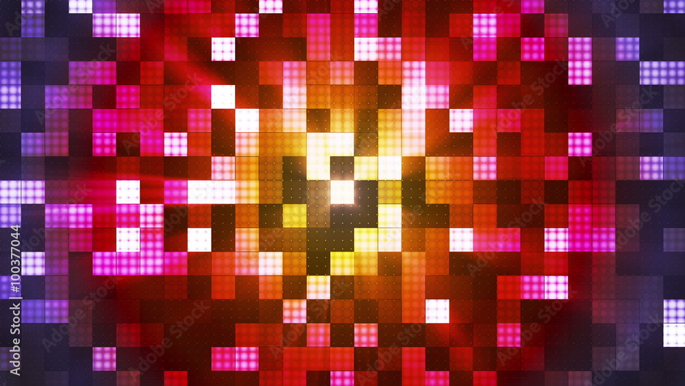 Twinkling Hi-Tech Rounded Diamond Light Patterns, Multi Color, Abstract, Loop,HD Twinkling Hi-Tech Rounded Diamond Light Patterns, Multi Color, Abstract, Loop,HD