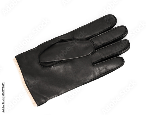 Leather men glove