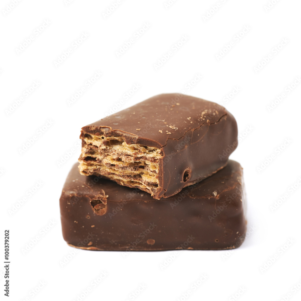 Chocolate coated waffle candy Chocolate coated waffle candy