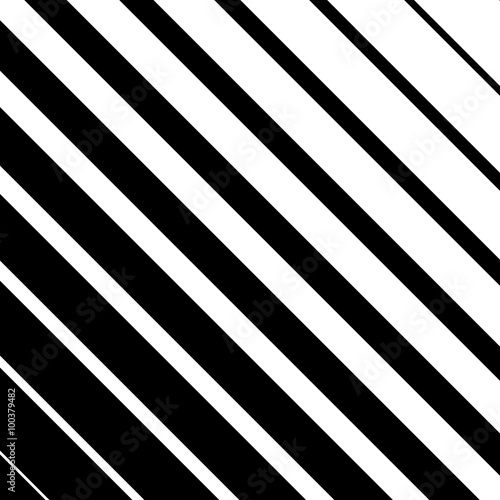 Obraz na plátne Pattern, texture with diagonal straight lines. Monochrome backgr