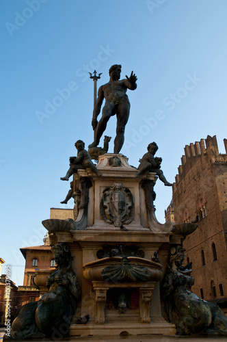 Statue of Triton in Piazza della Signoria in Florence, Tuscany