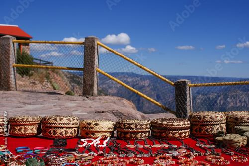 Tarahumara made souvenirs sold in the Copper Canyons, Chihuahua, Mexico