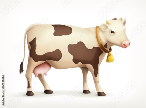 Cow, vector icon