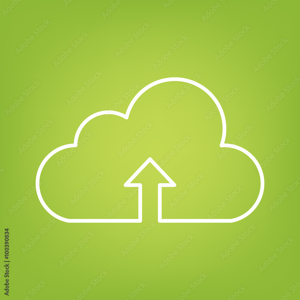 Cloud line icon Cloud line icon