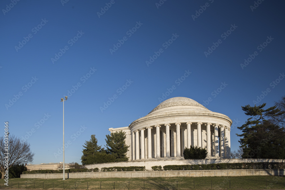 Jefferson Memorial,Washington, D.C., USA - January 15, 2016