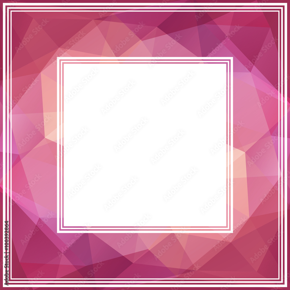 purple polygonal border purple polygonal border
