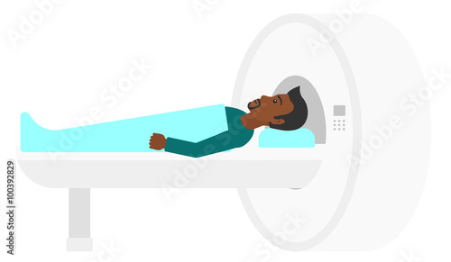 Magnetic resonance imaging.