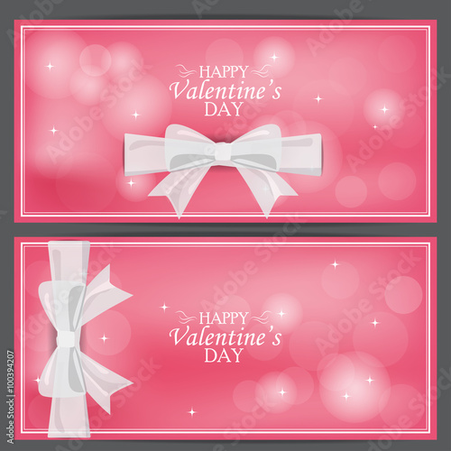 gift voucher, pink valentin...
