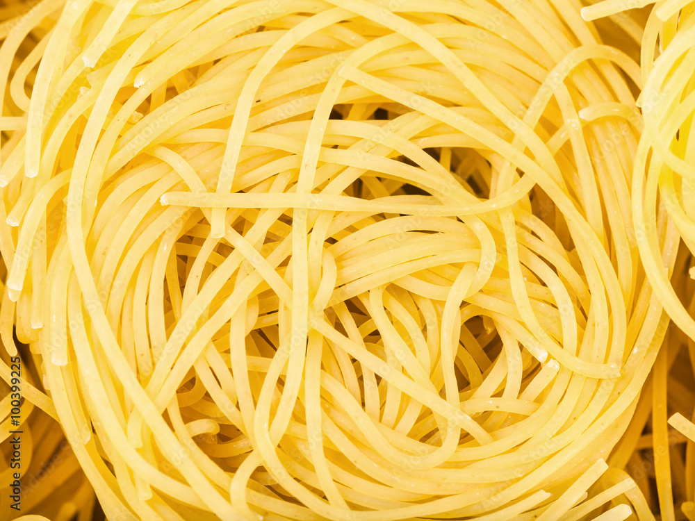 durum wheat semolina pasta fidelini close up durum wheat semolina pasta fidelini close up