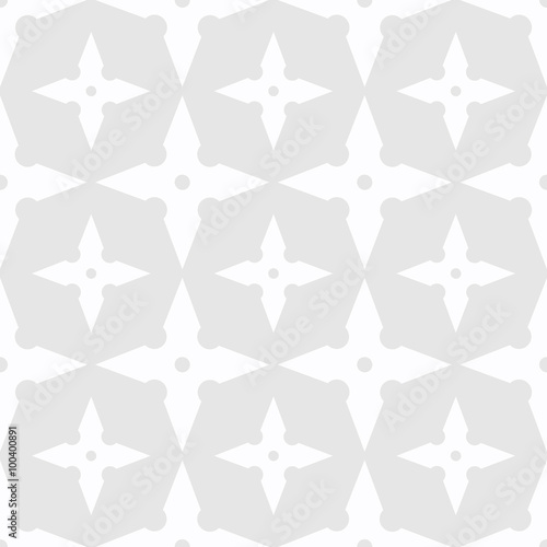 traditional shuriken seamless geometric pattern