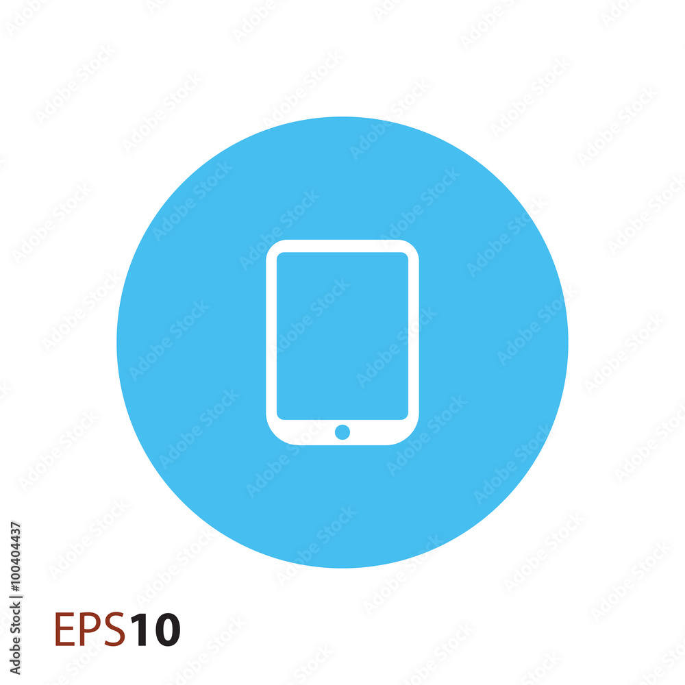 Minimal tablet icon for web and mobile Minimal tablet icon for web and mobile