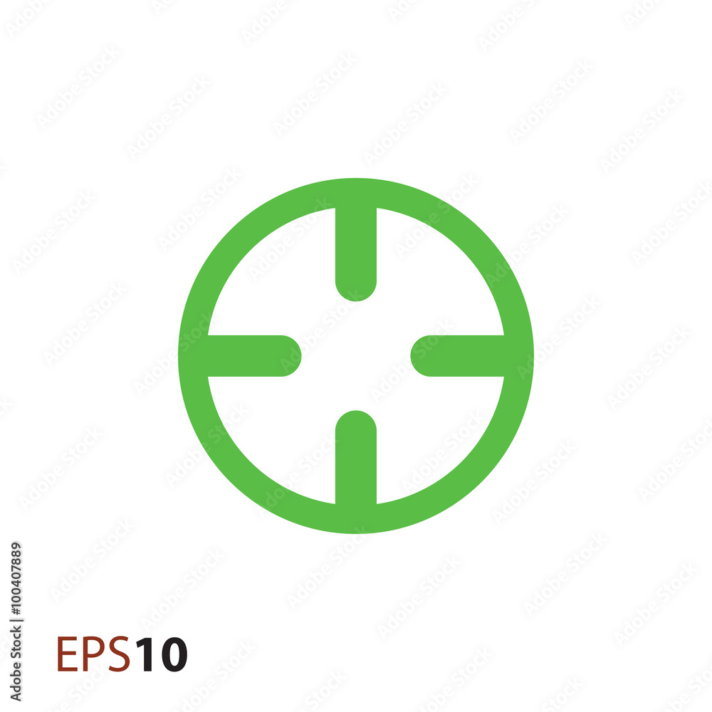 Aim icon for web and mobile Aim icon for web and mobile