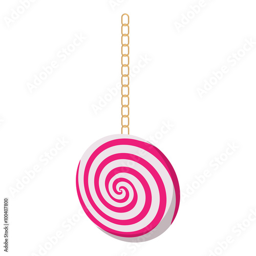 Hypnosis sriral cartoon icon