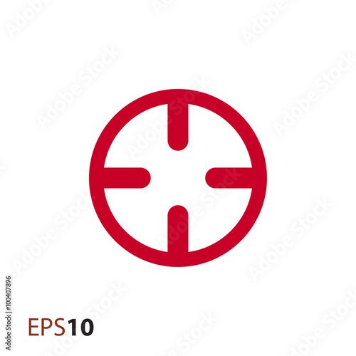 Aim icon for web and mobile