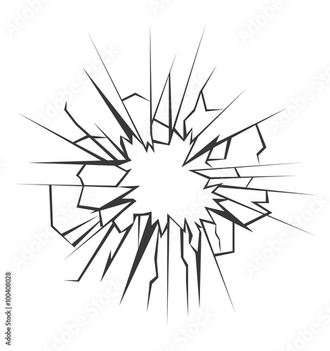 Crushed glass