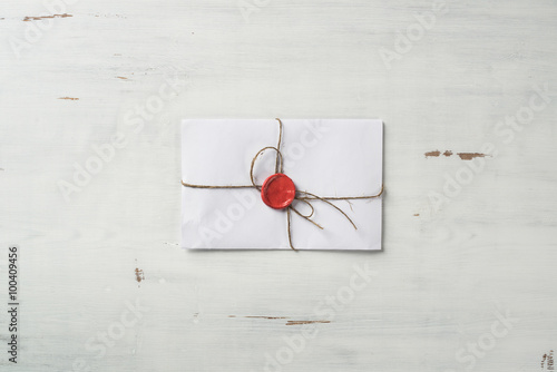 Wallpaper Mural Letter with seal on table Torontodigital.ca