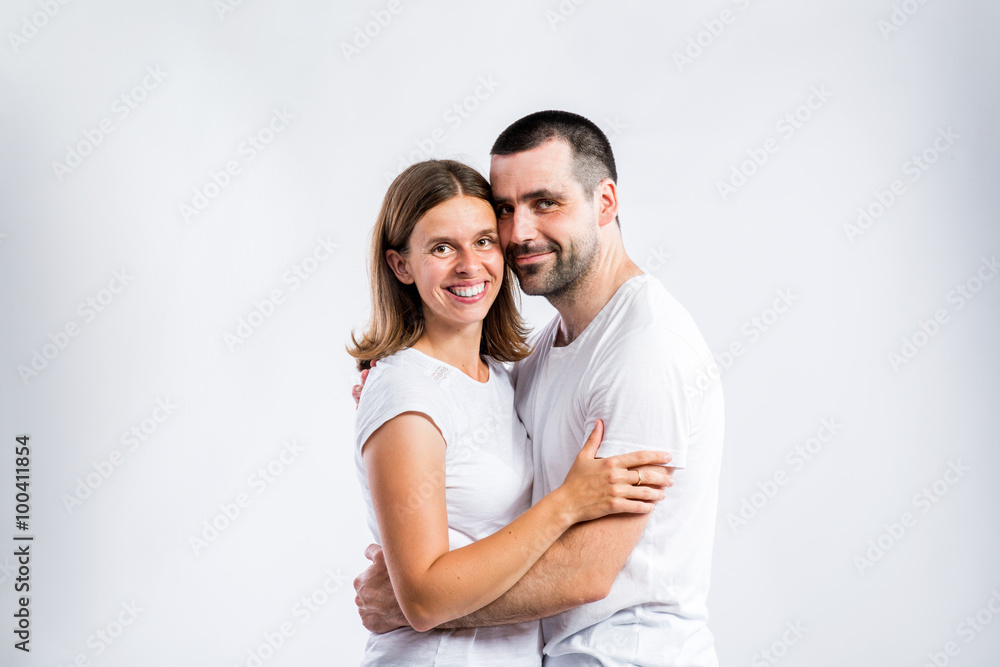 Beautiful young couple Beautiful young couple