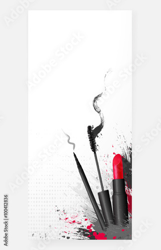 cosmetic beauty makeup background