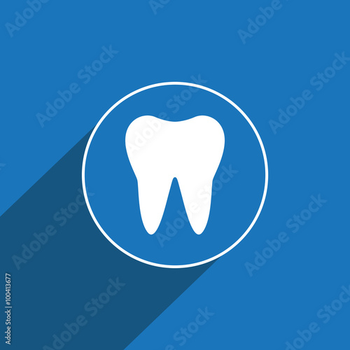 Tooth icon for web and mobile
