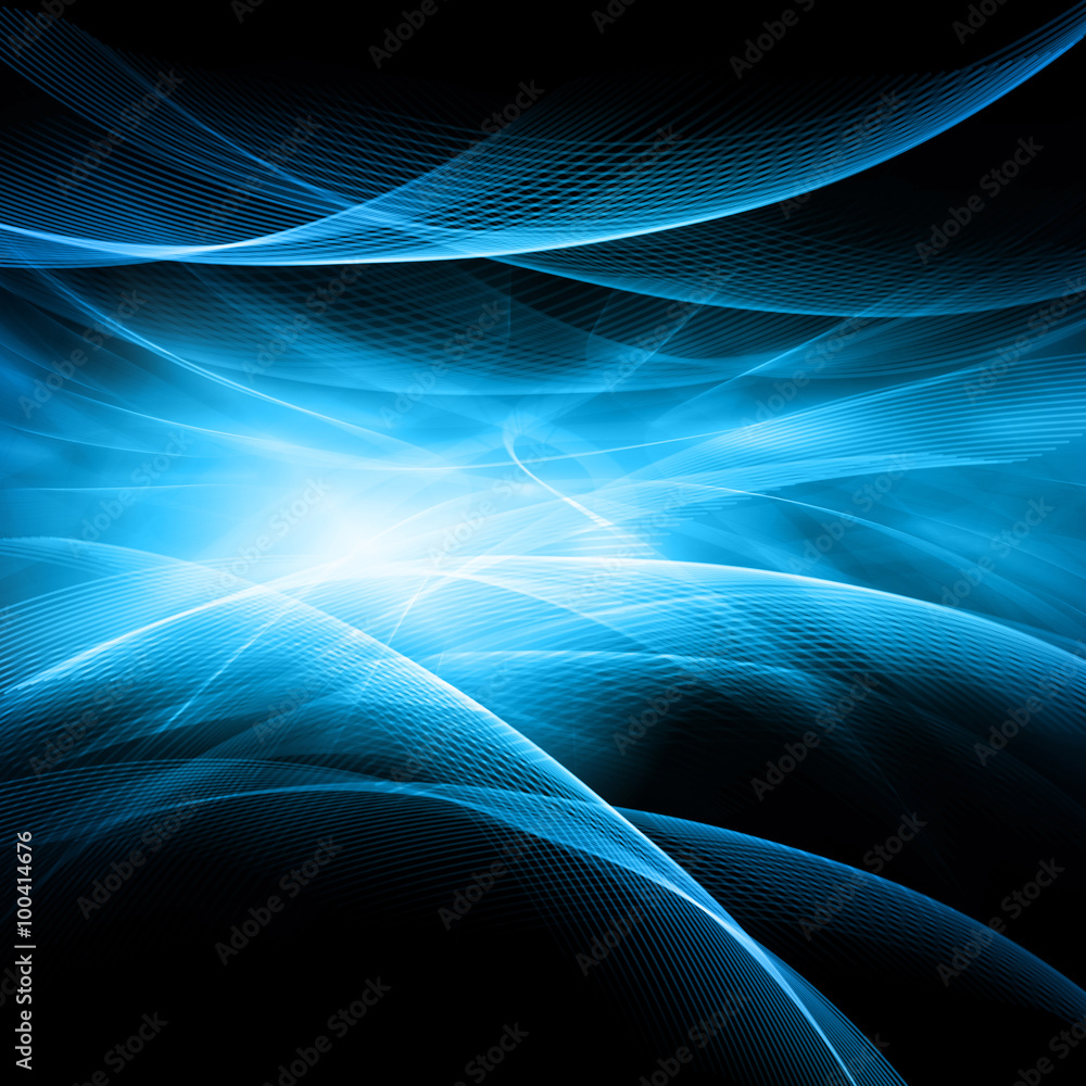 Abstract blue background