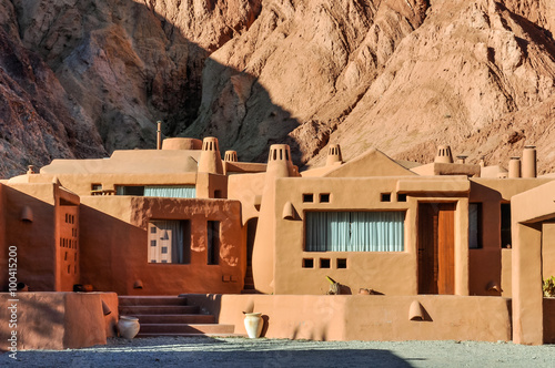 House in Cerro de los Siete Colores, Purnamarca, Argentina photo