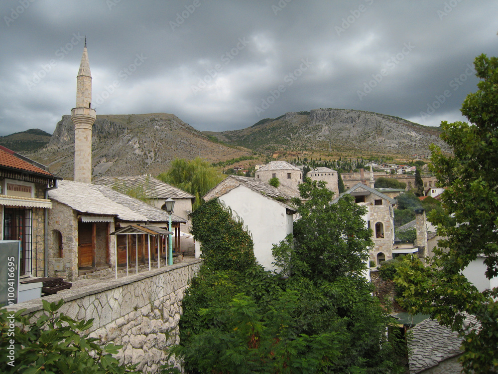 Fototapeta premium Mosquée de Mostar