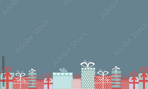 Cajas de regalos.