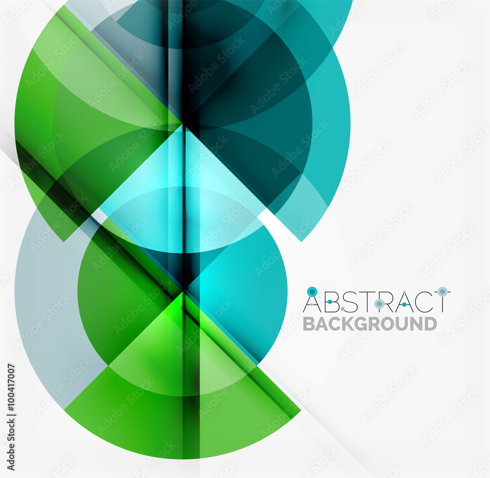 Geometric design abstract background - circles Geometric design abstract background - circles