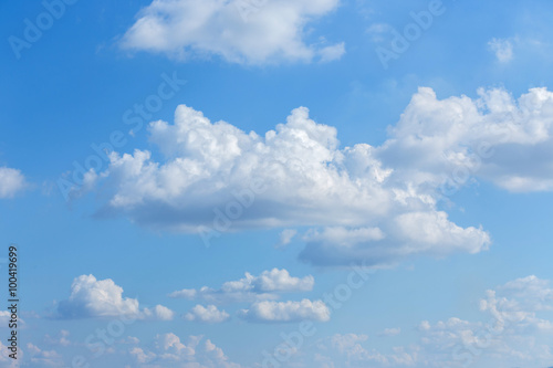 Fototapeta Naklejka Na Ścianę i Meble -  Clouds with blue sky background
